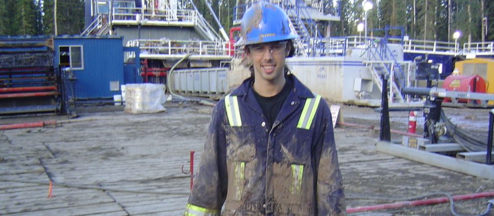 Working as a rig pig, Canada, 24 yrs old