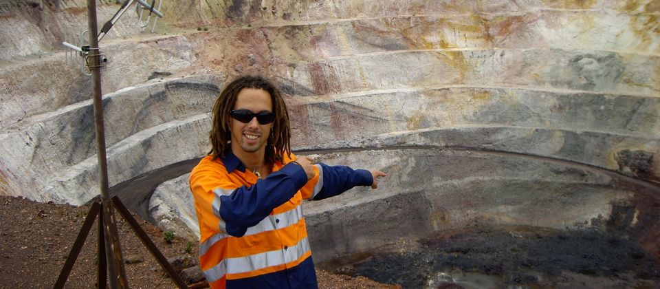 Working the mines, Western Australia, 26 yrs old
